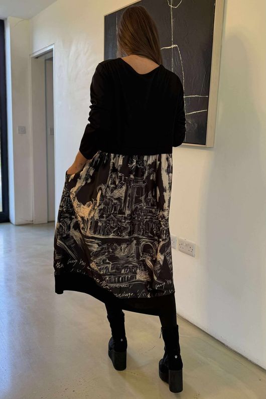 Dominian Smock Dress Rome